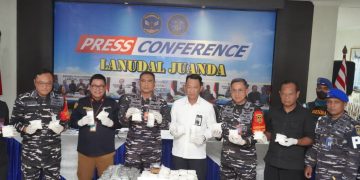 WUJUD SINERGITAS, TNI AL GAGALKAN UPAYA PENYELUNDUPAN BARANG TERLARANG DI BANDARA JUANDA