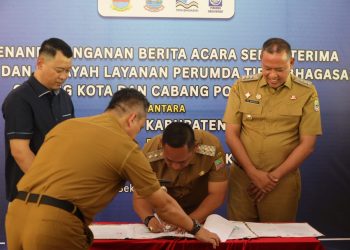 Tirta Patriot Resmi Kelola Seluruh Layanan Air Minum di Kota Bekasi, Wali Kota dan Plt. Bupati Bekasi Sepakat Utamakan Pelayanan Warga