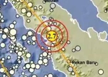 Gempa Bumi Guncang Tapanuli Selatan Pagi Ini, Kedalaman Hiposenter 2 Km