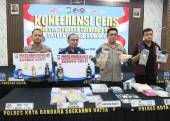 Polresta Bandara Soetta Bongkar Sindikat Jaringan Narkoba Internasional Beromzet Rp360 Miliar