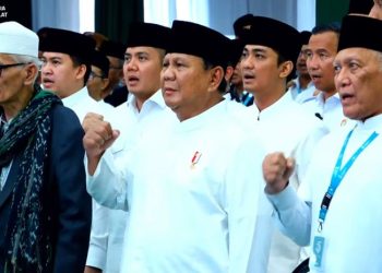 Presiden Prabowo Hadiri Penutupan Muktamar Ke-35 NU di Jombang