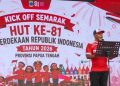 Warga Papua Tengah Diajak Kibarkan Bendera Merah Putih