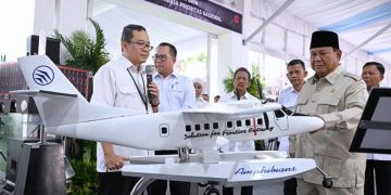 Presiden Prabowo Tinjau Teknologi BRIN, Dari Air Darurat hingga Satelit
