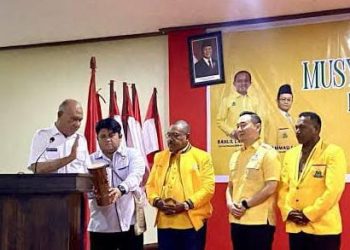 Bupati Hasan Achmad Tekankan Persatuan dalam Musda IV Golkar Kaimana