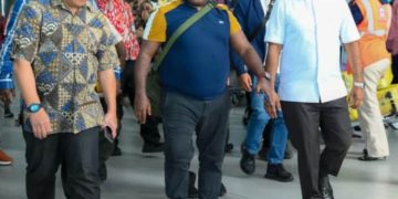 Menteri HAM RI Hadiri 81 Tahun Indonesia Merdeka di Papua Tengah