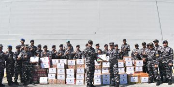 TNI AL Siap Salurkan Ribuan Paket Bantuan Presiden RI untuk Korban Gempa di Sikka