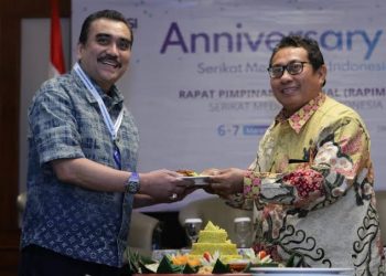Pengukuhan Pokja Newsroom Jaga Desa : SMSI Tunjukkan Dunia Jakarta Tetap Kondusif