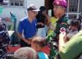 Bantu Pemulihan Trauma dan Kesehatan Warga, Satgas GULBENCAL TNI AL Gelar Trauma Healing dan Yankes di NTT