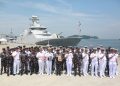 Usai Latihan Dengan Kapal Perang Rusia Saat Exercise Orruda 2026, KRI GNR-332 Tiba di Pangkalan Yokosuka Jepang