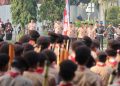 Ratusan Anggota Pramuka Bekasi Bermalam di Kantor Pemkot, Sambut Hari Pramuka ke-65