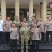 Perkuat Soliditas TNI-Polri, Kapolda Metro dan Pangdam Jaya Kunjungi Dankorbrimob