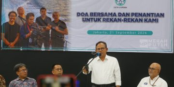 Dewan Pers Gelar Doa Bersama untuk 5 Jurnalis Hilang di Selat Sunda