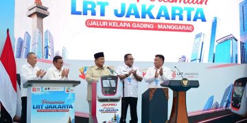 Prabowo Resmikan LRT Kelapa Gading-Manggarai, Perkuat Integrasi Transportasi Publik Jakarta