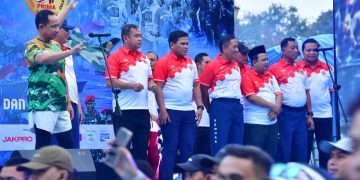 KASAL Dampingi Panglima TNI Lepas Ribuan Peserta TNI RUN 2026