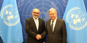 Bertemu Sekjend PBB Guterres, Perdana Menteri Wale Minta Dukungan