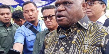 Menteri HAM Pigai Resmikan Kampung Rekonsiliasi dan Perdamaian