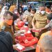 Selasa Ceria Berbagi Makanan dan Masker, Wali Kota Bekasi Antisipasi Dampak Dari Sebaran Abu Vulkanik