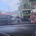 BBM Langka, Antrian Kendaraan Buat Macet tak tampak Petugas Polisi