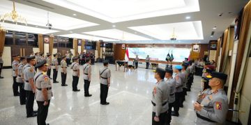 Kapolri Pimpin Upacara Serah Terima Jabatan Kapolda Sulut hingga Papua Barat Daya