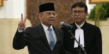 Suahasil Nazara Resmi Dilantik Jadi Menkeu Gantikan Purbaya