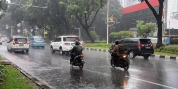 Prediksi BMKG: Sebagian Wilayah Jakarta Hari Ini Berpotensi Hujan