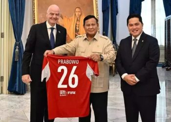 Presiden FIFA Temui Prabowo di Istana Negara