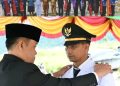 Bupati Oloan Paniaran Nababan, Lantik Sejumlah Pejabat di Desa Pulo Godang Kecamatan Pakkat, Ini pesannya!