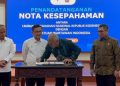 Jaga Ketahanan Negara, Persatuan Wartawan dan Lemhannas Teken MoU