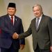 Sekjen PBB Antonio Guterres Berkunjung ke Indonesia