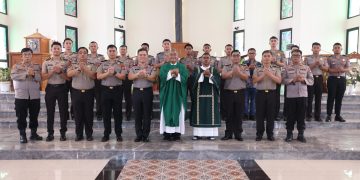 MINGGU KASIH, WAKAPOLDA KEPRI PERKUAT KEMITRAAN POLRI DAN MASYARAKAT