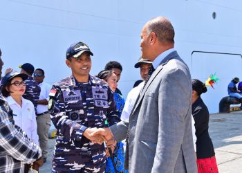 Pererat Persahabatan dan Diplomasi Kemanusiaan, Satgas Port Visit 2026 Disambut Hangat di Kepulauan Solomon