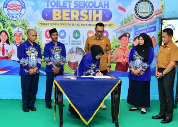 Yayasan Persada Moro Tiga Delapan Deklarasikan Gerakan Toilet Sekolah Bersih, Dorong Budaya Hidup Sehat Anak Indonesia Sejak Dini