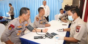 Polda Kepri Gelar Donor Darah Peringati Hari Jadi Humas Polri Ke-75
