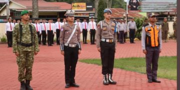 Operasi Patuh Toba 2026 dimulai Kapolres tegaskan pentingnya kesadaran berlalu lintas.