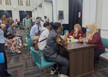 Ratusan Wartawan Senior Ikut Cek Kesehatan Gratis