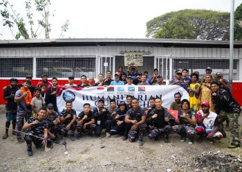 Dari Sekolah Hingga Rumah Ibadah, Satgas Port Visit 2026 Tebarkan Kepedulian di Papua Nugini