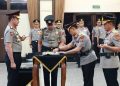Kapolri Suyudi Lantik Kakorlantas dan 3 Kapolda Baru