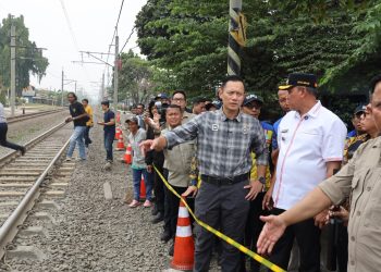 Dampingi Menko AHY Tinjau Infrastruktur, Wali Kota Bekasi Pastikan Percepatan Pembangunan Flyover Bulak Kapal.
